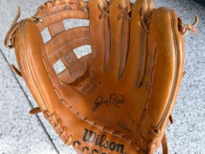 Vintage Wilson A2250 Baseball Glove Jim Rice Model Pro Special Leather -RHT -VGC - Picture 1 of 15