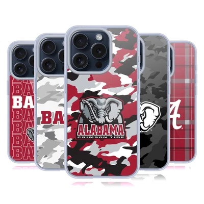 OFFICIAL UNIVERSITY OF ALABAMA UA GEL CASE FOR APPLE iPHONE PHONES - Image 1 of 4