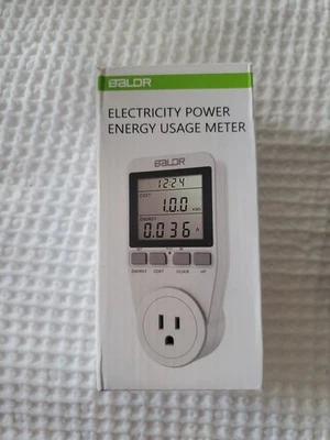 Baldr US Electricity Monitor, Power Usage Meter, Kill A Watt - Image 1 of 4