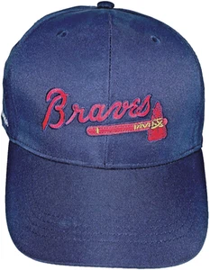 Atlanta Braves Herren Baseball Cap Coors hell verstellbar blau Strapback Mütze neu - Bild 1 von 9