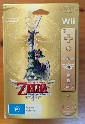 The Legend of Zelda: Skyward Sword - Nintendo Wii - Completo - Paquete de controladores Foto 1 de 4