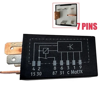 Relay For Volkswagen Jetta Beetle Golf Passat Cabrio Audi TT Quattro Sedan Wagon - Image 1 of 4