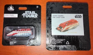 Star Wars Disney's Hollywood Studios Star Tours Die Cast StarSpeeder 300 Car - Picture 1 of 2
