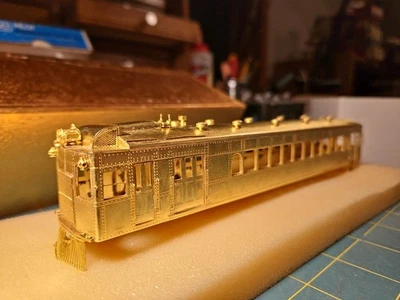 HO SCALE BRASS GAS ELECTRIC, SHELL - Image 1 of 4