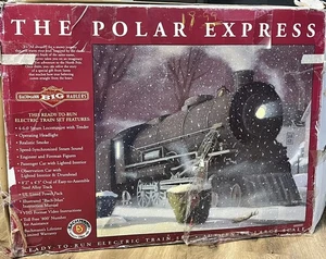 Bachmann G Scale The Polar Express Train Set 90036 Christmas Vintage 2000 Tested - Picture 1 of 18