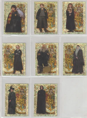 Harry Potter Panini Stickers Philosopher's Stone 8 Gold Foil Holograms 2001 - Image 1 of 2