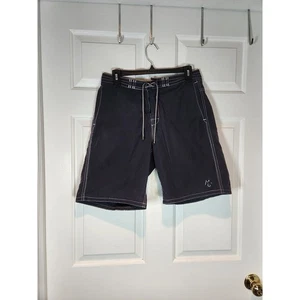 Men's sz 30 Board Shorts Swim Trunks by Martin & Osa Navy Blue - Picture 1 of 6