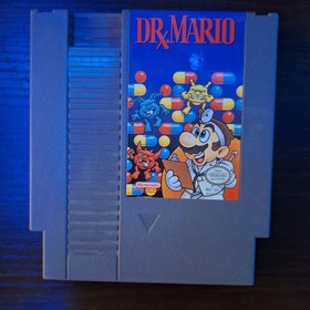 Dr. Mario (Nintendo NES, 1990) sciolto, solo carrello, con cover antipolvere NES