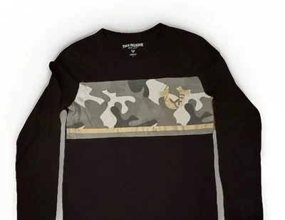 NWT  TRUE RELIGION Graphic Print Long Sleeve t-Shirt Boy's Medium - Image 1 of 3