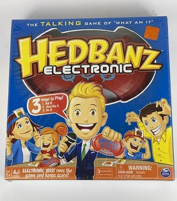 Hedbanz Electronic Talking What Am I? Guessing Game by Spin Master New Sealed - Image 1 of 4