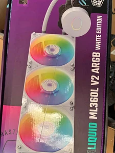 Cooler Master MasterLiquid ML360L ARGB V2 White Edition, procesor Close-Loop AIO - Zdjęcie 1 z 2