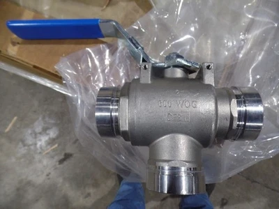 SJT63026 VSH Shurjoint 2" Three Port Ball Valve, 316 Stainless Steel - Image 1 of 4