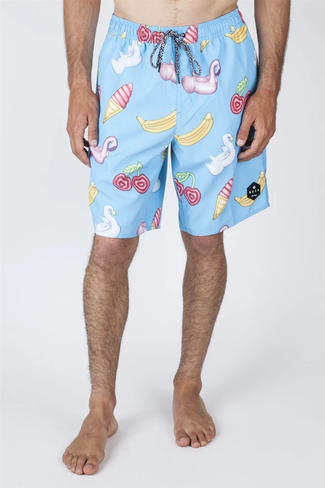 Neff Daily Hot Tub Shorts, Men's Medium, Ice Hot Tub Party Print New - Image 1 of 1