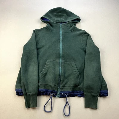 Sacai Luck Sudadera con Capucha Chaqueta de Rendimiento Mujer Pequeña 1 Verde Japón Cremallera Foto 1 de 4