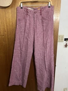 ANTHROPOLOGIE Pilcro and the Letterpress Mujer’s 6p Coral Hyphen Chino - Imagen 1 de 4