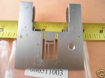 NEEDLE PLATE #686511003 NEW HOME 2018, 2022, 2030, 2122 NECCHI 6030 - Image 1 of 4