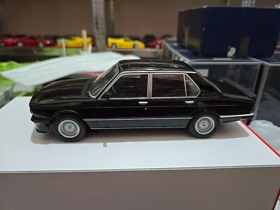 BMW e12 M535i 1980 nero  183264 Norev 1:18, NO BOX, USATO - Immagine 1 di 4