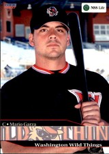 2007 Washington Wild Things Choice #3 Mario Garza Melbourne Florida FL Card