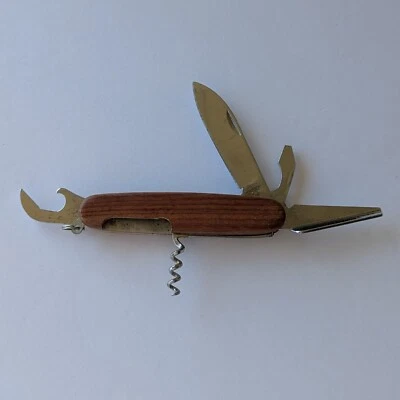 Cuchillo de campamento utilitario tipo suizo herramienta multifunción - cuchillo explorador del ejército Foto 1 de 4