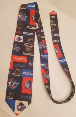 Corbata Ralph Marlin NBA Detroit Pistons Bad Boys Block & Play 2004 Foto 1 de 4