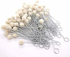 Small Head Wool Daubers For Dyes, Stains, Auto Primers 1/2" (100 qty) - Picture 1 of 1
