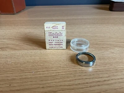 32mm supplementary lens R1:2 kodak vintage with box made in germany - Image 1 of 4