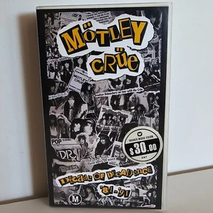 Motley Crue Decade of Decadence 81-91 Vintage VHS Edition, Hair Metal, Elektra. - Picture 1 of 7