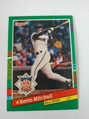 1991 #438 Kevin Mitchell Donruss San Francisco Giants - Image 1 of 2