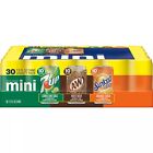 7UP, A&W and Sunkist Variety Pack, 7.5 Fluid Ounce (Pack of 30)
