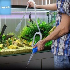 Semi Automatic Aquarium Clean Vacuum Water Change Changer Gravel Aquarium Vacuum