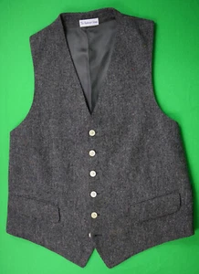 "The Andover Shop Char Grey Donegal Tweed Weste" Gr. 41 Tall - Bild 1 von 5