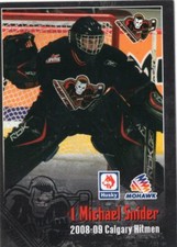 2008/09 Calgary Hitmen - MICHAEL SNIDER (g)