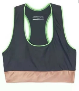 Reggiseno sportivo Lanston Sports Pursuit fascia a blocchi taglia large. Nuovo con etichette $100 al dettaglio - Foto 1 di 5