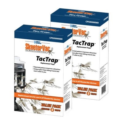 Skeetervac Tac Trap Refills - 2 Pack