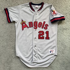 Vintage 1989-91 Wally Joyner California Angels Rawlings Jersey Size 40