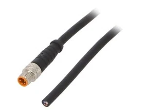 0810 04 002 2M Verbindungsleitung M8 PIN: 4 gerade 2m Stecker 50VAC 4A IP67 LUTR - Bild 1 von 1