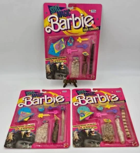 1988 BARBIE STYLE MAGIC HAIR CHARMS 1615, 1632 & 1633 SEALED - Picture 1 of 7