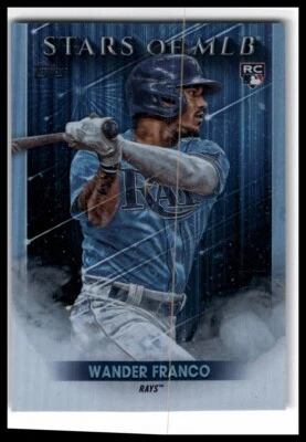 2022 Topps #SMLBC-20 Wander Franco Stars of MLB Chrome - Image 1 of 2