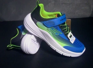 Boy's Size 12,13,1,2Y Sneakers SKECHERS Slip On SN 403926L BLLM Kids Shoes - Picture 1 of 9