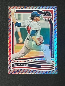 2024 Panini Stars & Stripes MASON MOLINA STARS & STRIPES PARALLEL 18/50 #148 - Picture 1 of 2