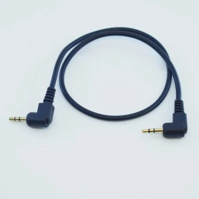 100pcs Right Angle 30cm 2.5mm Stere Male To 2.5mm Male Aux Audio Adapter Cable - Image 1 of 4