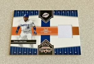 2005 Donruss Champions Impressions Material #439 Tony Gwynn Padres - Picture 1 of 2