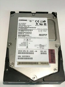 COMPAQ  BF03664664   9T3006-029  3B08  36.4GB SCSI 3 ULTRA HARD DRIVE     aa5id1 - Afbeelding 1 van 2