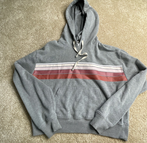 UNDERCOVER Maglione donna rosa Victorias Secret XS felpa con cappuccio pullover felpa casual grigio