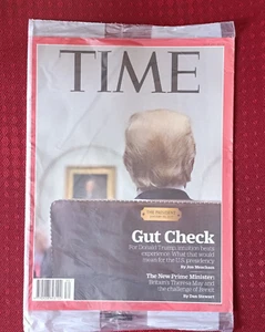 New sealed Time Magazine Collector JULY 2018 " TRUMP ,Gut Check  no Label - Picture 1 of 2