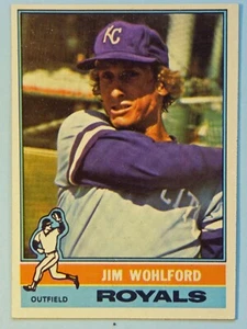 1976 Topps Jim Wohlford #286 (Kansas City Royals) ExMt - Picture 1 of 2