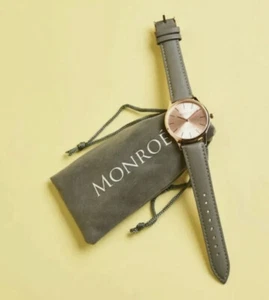 Maestro Monroé Classique Watch in Rose Sunburst Solérose Brand  ~ New w/ Duster - Picture 1 of 7