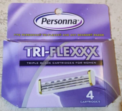 20 Tri-Flexxx Rasierklingen passen auch  auf Gillette for women  Sensor Excel - Bild 1 von 4