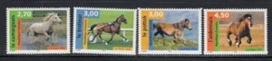 FRANCE Camargue, Pottok, Trotter & Ardennais HORSES MNH set - Picture 1 of 1