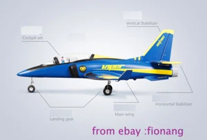 Viper Modelo Eléctrico Avión Control Remoto Ala Fija Avión Novato - Imagen 1 de 9
